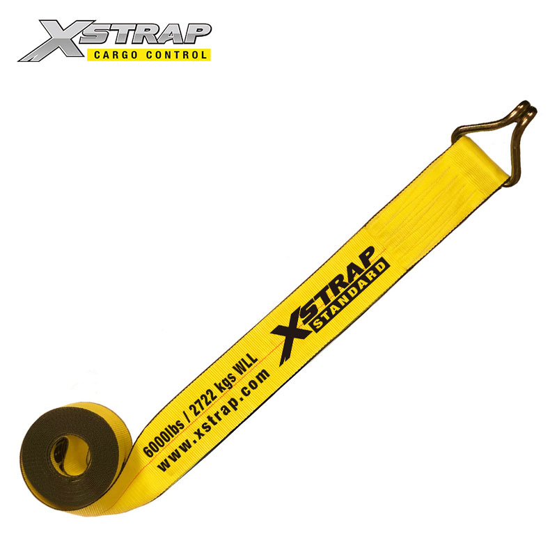 61878-Tali winch standar 4 inci dengan kait kawat