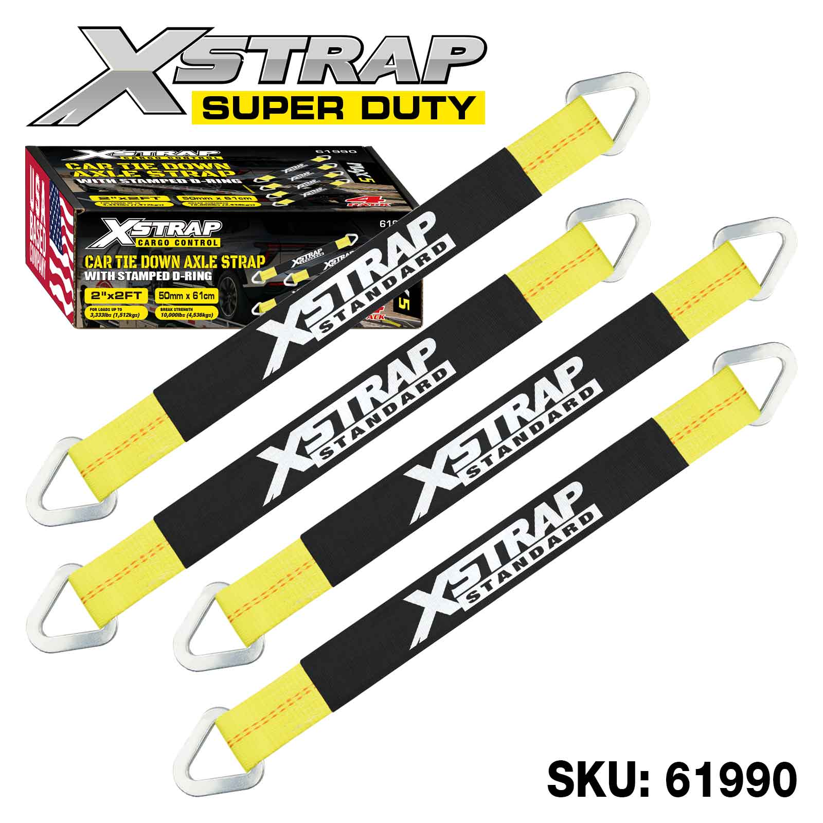 Xstrap 61990 4PK Tali Alex 3,300 pon SWL